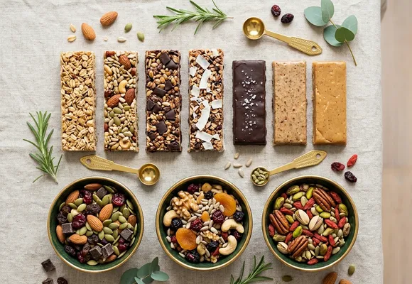 Snacks orgánicos premium Nutriva Global