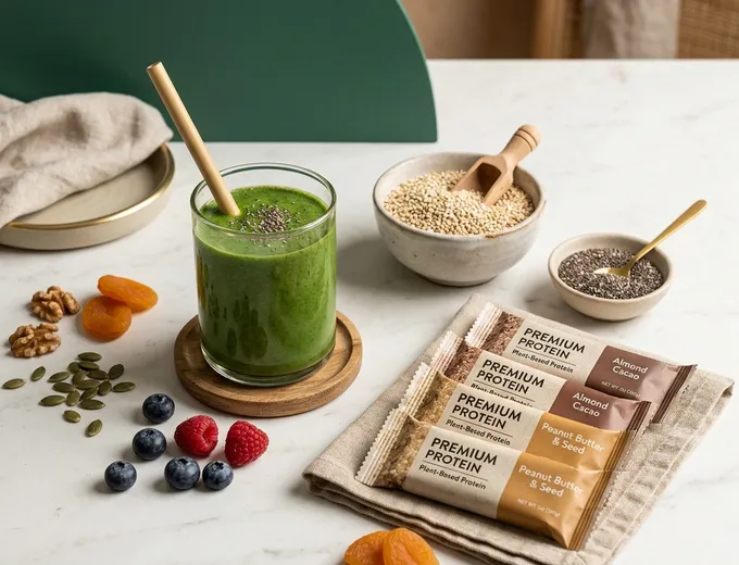 Alimentos saludables globales Nutriva Global — productos orgánicos premium